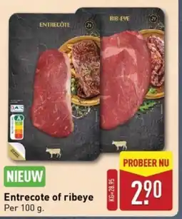 ALDI Entrecote of ribeye aanbieding