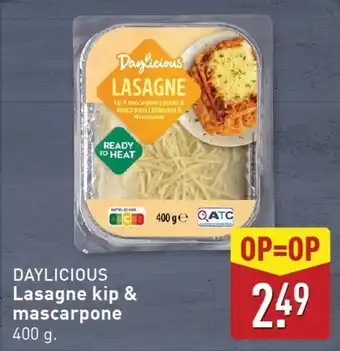 ALDI Lasagne kip & mascarpone aanbieding