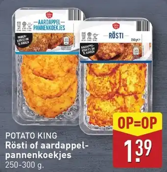 ALDI Rösti of aardappel pannenkoekjes aanbieding