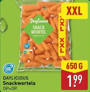 ALDI Daylicious snackwortels aanbieding