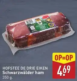 ALDI Schwarzwälder ham aanbieding