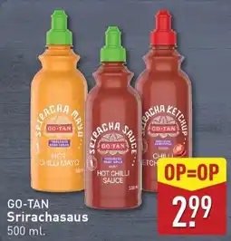 ALDI GO-TAN Srirachasaus aanbieding