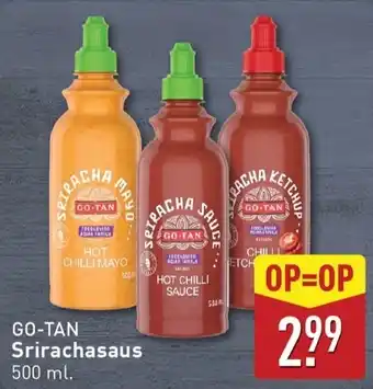 ALDI GO-TAN Srirachasaus aanbieding