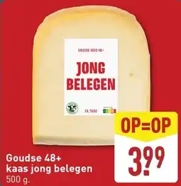 ALDI Goudse 48+ kaas jong belegen aanbieding