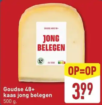 ALDI Goudse 48+ kaas jong belegen aanbieding