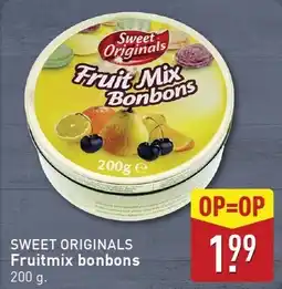 ALDI Sweet Originals Fruit Mix Bonbons aanbieding
