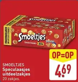 ALDI SMOELTJES Speculaasjes uitdeelzakjes aanbieding