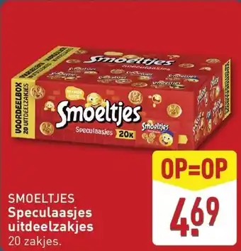 ALDI SMOELTJES Speculaasjes uitdeelzakjes aanbieding