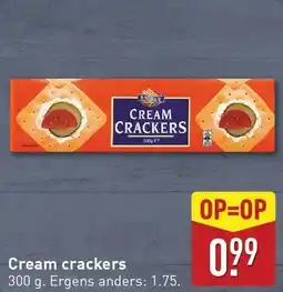 ALDI Cream crackers aanbieding