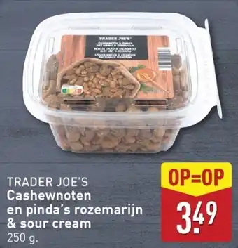 ALDI Cashewnoten en pinda's rozemarijn & sour cream aanbieding
