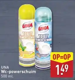 ALDI Una Wc-powerschuim aanbieding