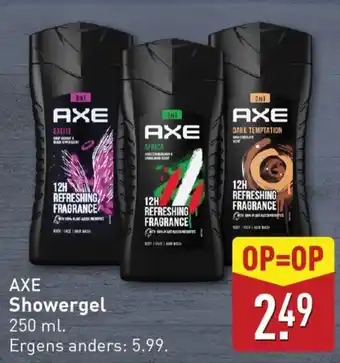ALDI AXE Showergel aanbieding