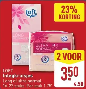 ALDI Loft Inlegkruisjes aanbieding