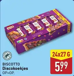 ALDI Biscotto discokoekjes aanbieding