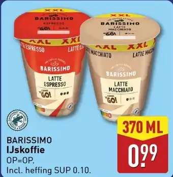 ALDI Barissimo IJskoffie aanbieding