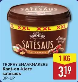 ALDI Kant-en-klare satésaus aanbieding
