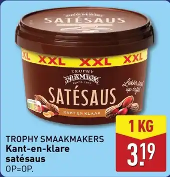ALDI Kant-en-klare satésaus aanbieding