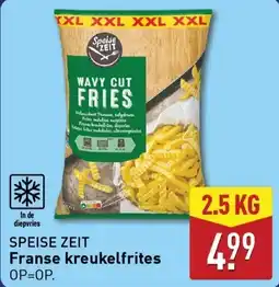 ALDI Franse kreukelfrites aanbieding