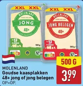 ALDI Goudse kaasplakken 48+ jong of jong belegen aanbieding