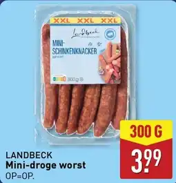 ALDI Mini-droge worst aanbieding