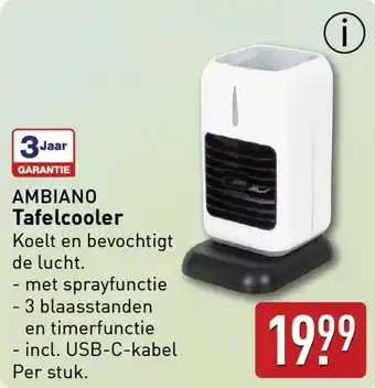 ALDI Tafelcooler aanbieding