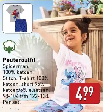 ALDI Peuteroutfit aanbieding