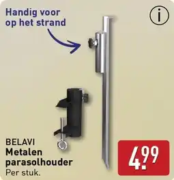 ALDI BELAVI Metalen parasolhouder aanbieding