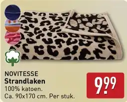 ALDI NOVITESSE Strandlaken aanbieding