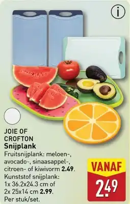 ALDI JOIE OF CROFTON Snijplank aanbieding