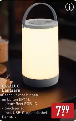 ALDI CASALUX Lantaarn aanbieding