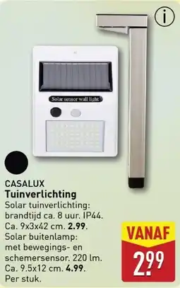 ALDI CASALUX Tuinverlichting aanbieding