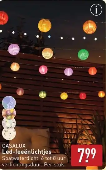 ALDI CASALUX Led-feeënlichtjes aanbieding