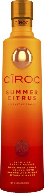 Drankdozijn Ciroc Summer Citrus 70CL aanbieding