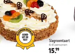 Jumbo Slagroomtaart aanbieding