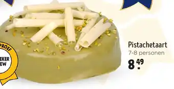 Jumbo Pistachetaart aanbieding