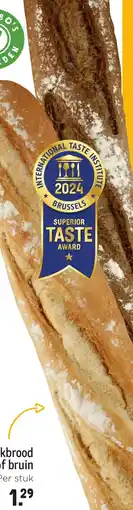 Jumbo Stokbrood wit of bruin aanbieding
