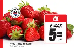 Jumbo Nederlandse aardbeien aanbieding