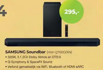 EP Beerepoot Samsung soundbar (HW-Q700D/XN) aanbieding