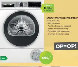 EP Beerepoot Bosch warmtepompdroger WQG24500NL aanbieding