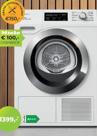 EP Beerepoot Miele warmtepompdroger TEH 795 WP aanbieding