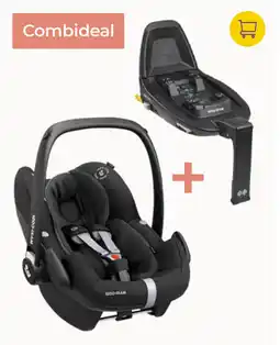 Prenatal Maxi Cosi Pebble pro i-size black + Maxi Cosi Familyfix3 aanbieding