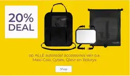 Prenatal Op alle autostoel accessoires van o.a. maxi cosi, cybex, qlevr en xplorys aanbieding