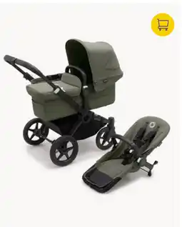 Prenatal Bugaboo Donkey5 Mono compleet Black Forest Green aanbieding