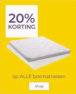 Prenatal Op alle boxmatrassen aanbieding