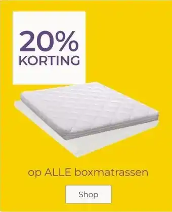 Prenatal Op alle boxmatrassen aanbieding
