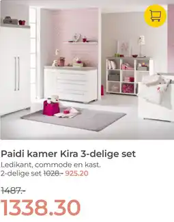 Prenatal Paidi kamer Kira 3-delige set aanbieding