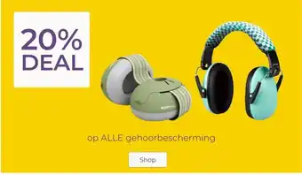 Prenatal op ALLE gehoorbescherming aanbieding