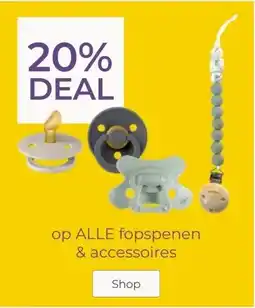 Prenatal op ALLE fopspenen & accessoires aanbieding