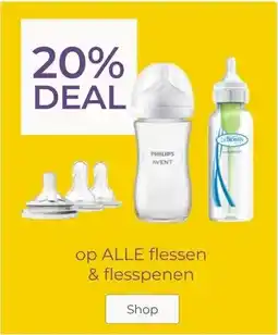 Prenatal op ALLE flessen & flesspenen aanbieding