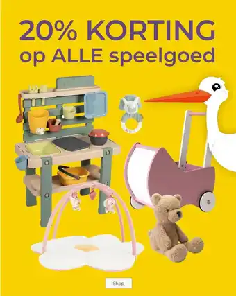 Prenatal op ALLE speelgoed aanbieding
